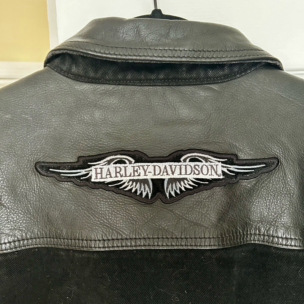 Vintage Harley Davidson Motorcycle Jacket